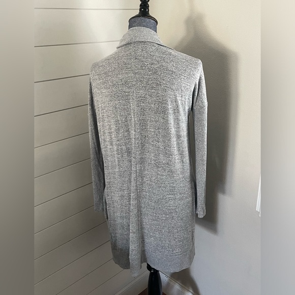 GAP Gray long cardigan - Picture 3 of 6